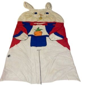 Sleeping Bag kids White bunny rabbit children sleepover preschool boys girls